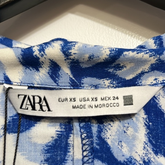 Zara Midi Shirt Dress with Belt - Picture 16 of 16